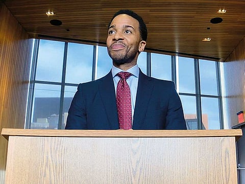 Andre Holland in ‘High Flying Bird’.