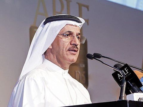 H.E. Sultan bin Saeed Al Mansouri at the ABLF
