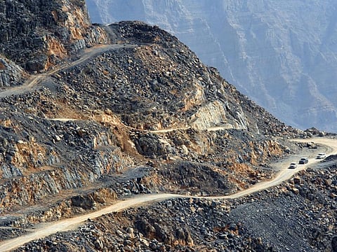 The mountains in Ras Al Khaimah. Picture for illustrative purposes only.