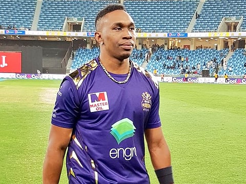 Dwayne Bravo of Multan Sultans.