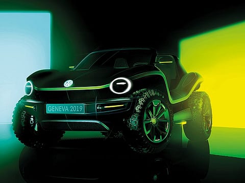 The new Volkswagen Buggy will be presented at the Geneva International Motor Show which starts on March 7.