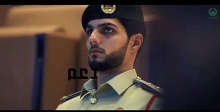 Screenshot from Dubai Police video