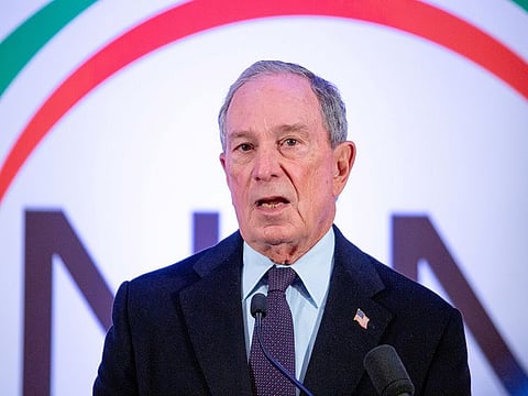 Former New York Mayor Michael Bloomberg.