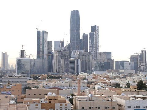 The King Abdullah Financial District, north of Riyadh, Saudi Arabia.