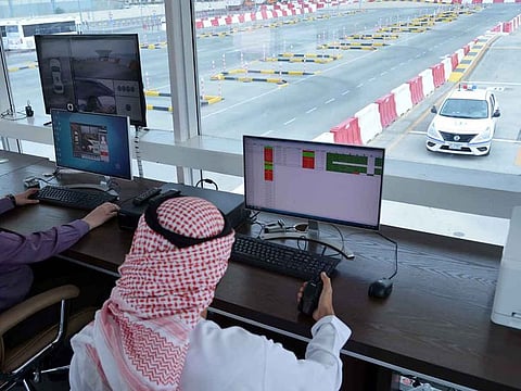 RTA has introduced the Smart Yard for testing light driver license applicants