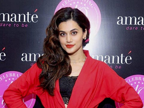Actress Taapsee Pannu.