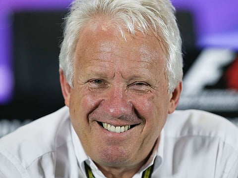 Formula One's long-serving race director Charlie Whiting, who died in Melbourne on March 14, 2019.