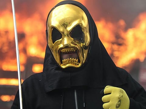 Demonstrators return to Paris for an 18th consecutive week of nationwide protests against the French President