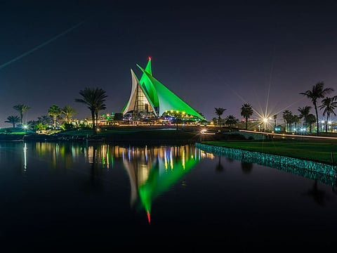 Dubai Creek Golf & Yacht Club has exceptional views