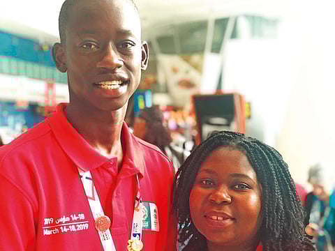 Watzanai Tszangirai (right) with Malvin Mukomve.