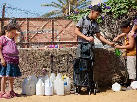 Israel depriving Palestinians of clean water