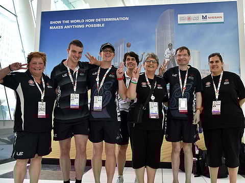 Special Olympics winners from New Zealand were in solidarity with the attack victims.