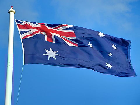 Illustrative image: The Australian flag