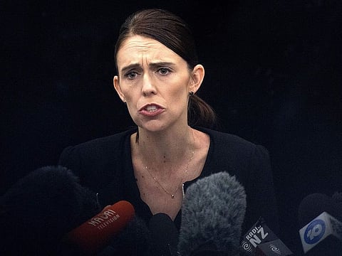 New Zealand Prime Minister Jacinda Ardern.