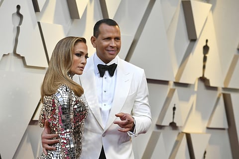 Jennifer Lopez and Alex Rodriguez