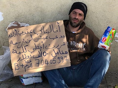 Salim Al Hamwi, a construction worker, lost his job after he suffered a back injury three years ago.