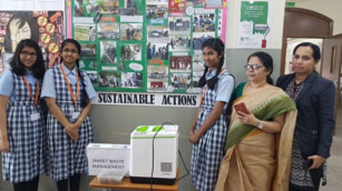 Machine turns waste to compost in hours