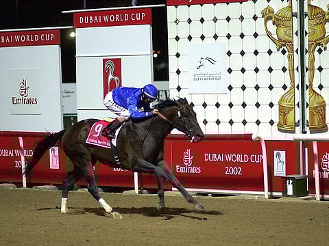 Street Cry storms to victory in the 2002 Dubai World Cup