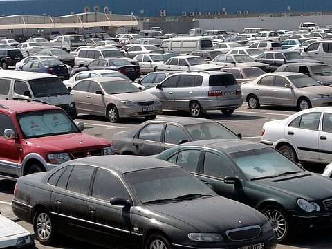 Impounded vehicles. For illustrative purposes only