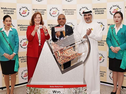 Dubai Duty Free raffle organisers pick one of the latest $1 million winners.