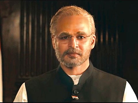 Vivek Oberoi as Narendra Modi in the film.