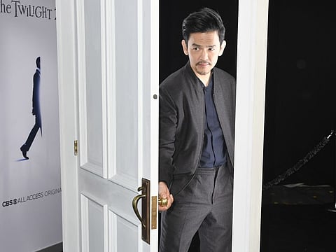 John Cho attends CBS All Access New Series "The Twilight Zone" Premiere at the Harmony Gold Preview House and Theater on March 26, 2019 in Hollywood, California.