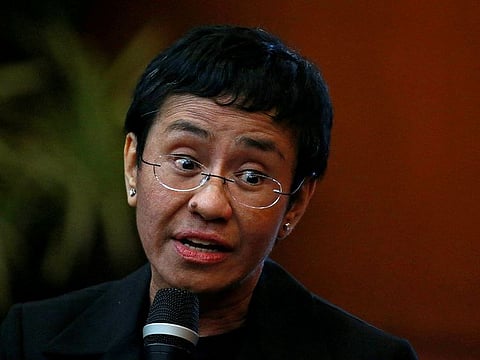 Maria Ressa.