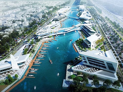 The Al Qana waterfront project sets up another future 'experience' for residents and visitors to Abu Dhabi. Now, with the launch of 'Pixel', it will be one for gamers too.