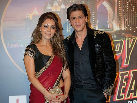 Gauri Khan with Shah Rukh Khan