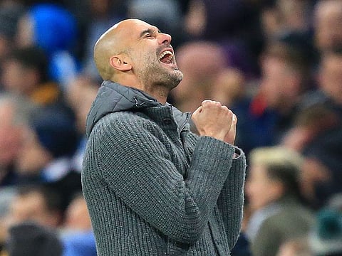 Manchester City manager Pep Guardiola.