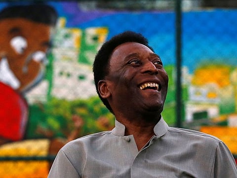 Brazilian soccer legend Pele (file).