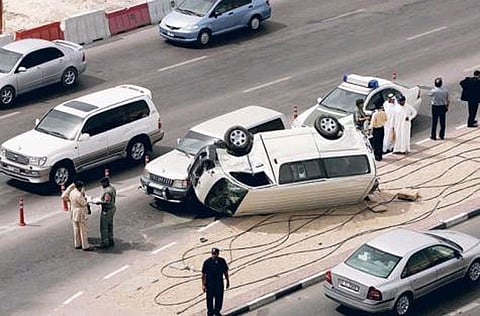 Road accidents are often caused by speeding drivers. (Image for illustration purposes only.)