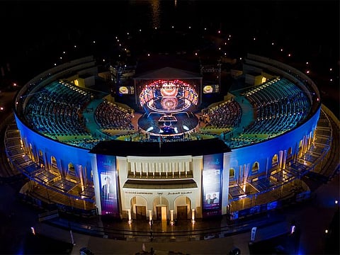 Sharjah Government Media Bureau (SGMB), announces on Monday to organise a grand show 'Narratives of the place' to highlight the history of the emirate and accomplishments over the past 50 years.
