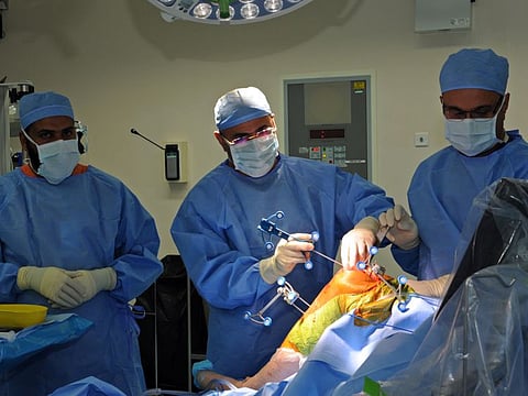 Robot-assisted knee replacement in UAE gives new hope to 61-year old