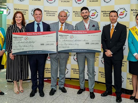Two golf buddies in Dubai hit $1m Duty Free jackpot on same day