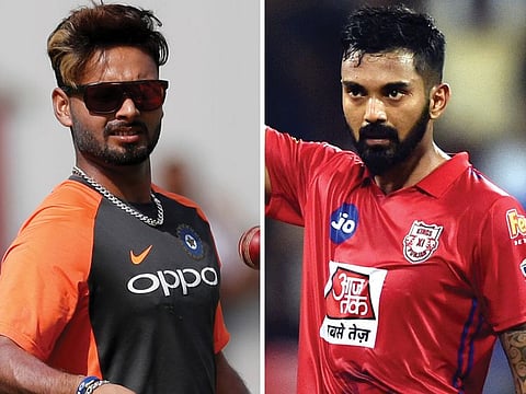 Lokesh Rahul and Rishabh Pant.