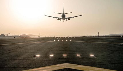 Dubai Airports (DXB) southern runway.