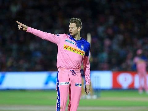 Rajasthan Royals' Steve Smith.