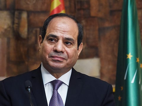 Egyptian President Abdel Fattah al-Sisi