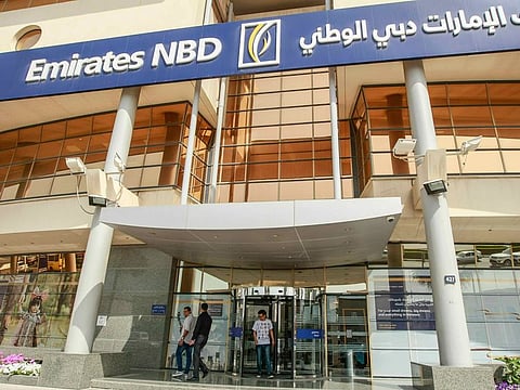 An Emirates NBD branch