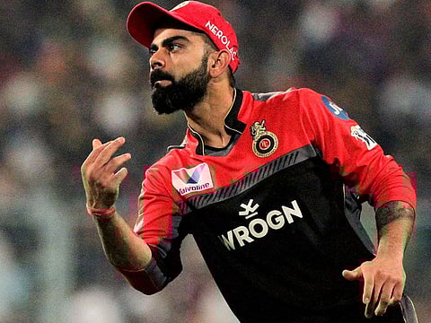 Royal Challengers Bangalore's Virat Kohli