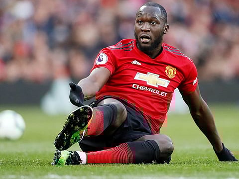 Manchester United's Romelu Lukaku