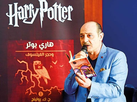 Voice actor Samaan Ferizali narrates ‘Harry Potter and the Philosopher’s Stone’ in Arabic.