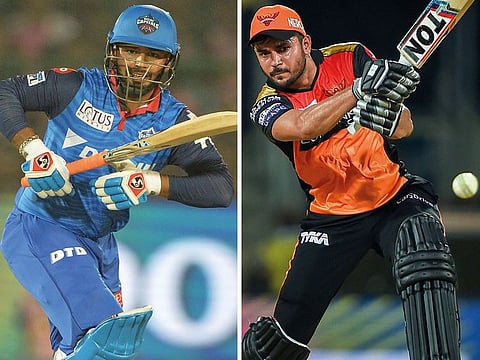Rishabh Pant and Manish Pandey