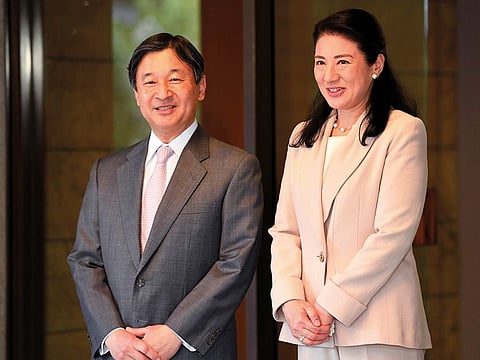 Japanese Crown Prince Naruhito (left) and Crown Princess Masako at the Togu Palace. Japan’s incoming emperor faces the delicate task of balancing tradition with modern life.