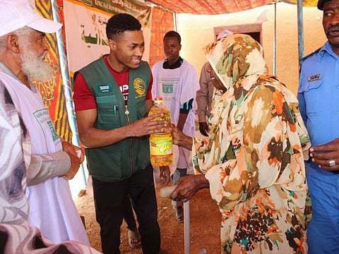 Saudi aid group launches Sudan drive