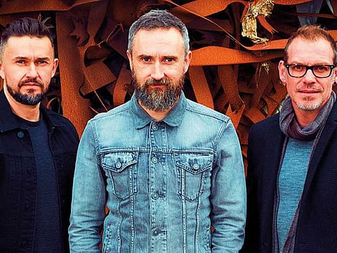 Mike and Noel Hogan with Fergal Lawler.