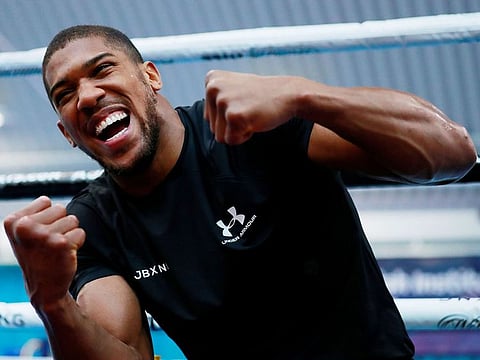 Anthony Joshua is set to face World Boxing Organization (WBO) mandatory challenger Oleksandr Usyk in London next Saturday but wants a fight with Tyson Fury before he hangs up his gloves.