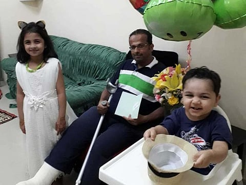 Mansoor Riaz Ahmad, 40 sees a miraculous escape