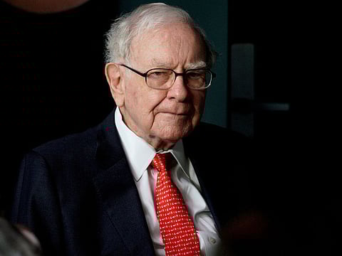 Berkshire slowed repurchases of its own stock, buying back $1 billion in the quarter and $4.2 billion so far this year.